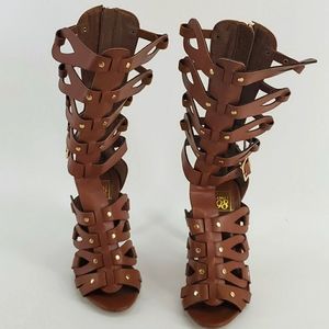 SEXY GLADIATOR MID CALF sandal boot